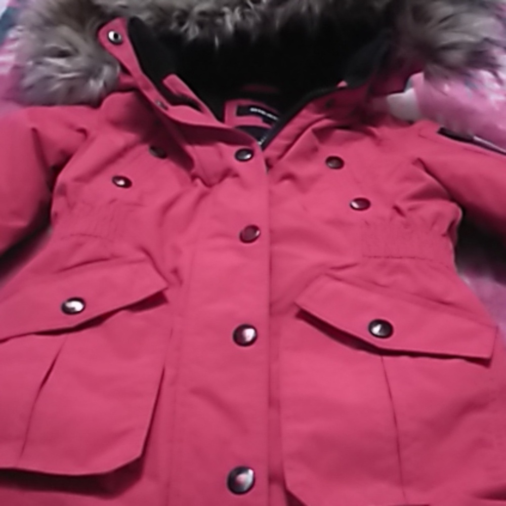 COPY - DIESEL Red snow girls jacket, size 5/6